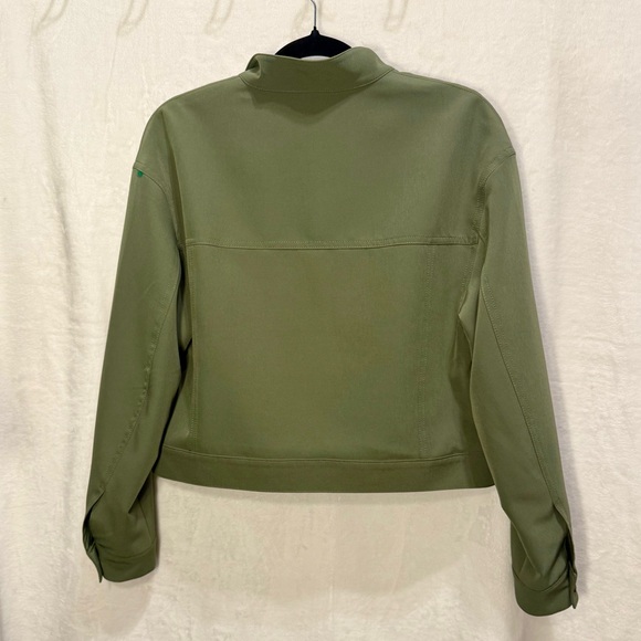 Banana Republic Cropped Utility Flight Jacket EUC Like New - Picture 6 of 8